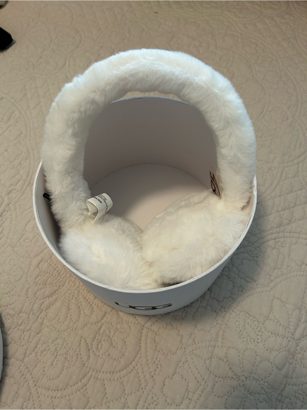 UGG earmuffs white